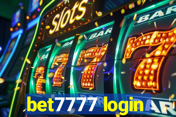 bet7777 login